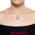 Подвеска из серебра 925 пробы 53016006 — Красная Пресня