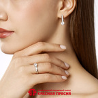 Серьги из серебра 925 пробы 33817270Д — Красная Пресня