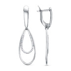 Серьги из серебра 925 пробы 33814626Д — Красная Пресня