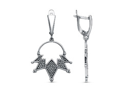Серьги из серебра 925 пробы 33017516 — Красная Пресня