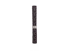 Серебряная ручка Lips Kit черная с фианитами
