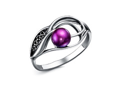 Кольцо из серебра 925 пробы 23312864-21 — Красная Пресня