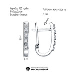 Серьги из серебра 925 пробы 33815928Д — Красная Пресня
