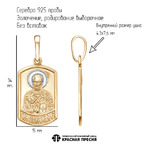 Подвеска из серебра 925 пробы 53015289ДН — Красная Пресня
