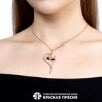 Подвеска из серебра 925 пробы 53015681 — Красная Пресня