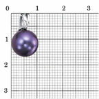 Подвеска из серебра 925 пробы 5368304Д6 — Красная Пресня