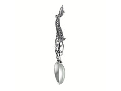 Серебряная ложка для икры «Осетры»