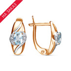 Серьги из серебра 925 пробы 33111403ДТг — Красная Пресня
