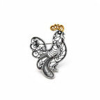 Брошь из серебра 925 пробы 13017822-1 — Красная Пресня