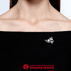 Брошь из серебра 925 пробы 13315888 — Красная Пресня