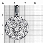 Подвеска из серебра 925 пробы 53014474 — Красная Пресня