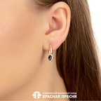 Серьги из серебра 925 пробы 33110223ДТр — Красная Пресня