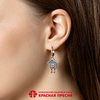 Серьги из серебра 925 пробы 33017536 — Красная Пресня