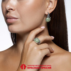 Серьги из серебра 925 пробы 33317872н — Красная Пресня