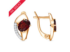 Серьги из серебра 925 пробы 33115041ДГр — Красная Пресня