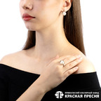 Кольцо из серебра 925 пробы 23312768 — Красная Пресня