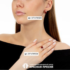 Серьги из серебра 925 пробы 33714769Д24 — Красная Пресня