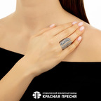 Кольцо из серебра 925 пробы 23014390 — Красная Пресня