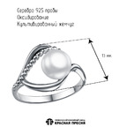 Кольцо из серебра 925 пробы 23316852 — Красная Пресня