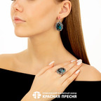Кольцо из серебра 925 пробы 2371180-14 — Красная Пресня