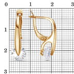 Серьги из серебра 925 пробы 33814211 — Красная Пресня
