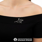 Брошь из серебра 925 пробы 13314712 — Красная Пресня