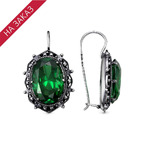 Серьги из серебра 925 пробы 338958-7 — Красная Пресня