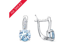Серьги из серебра 925 пробы 33110162ДТг — Красная Пресня