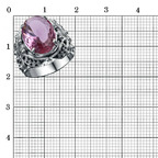 Кольцо из серебра 925 пробы 23615426-19 — Красная Пресня