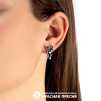 Серьги из серебра 925 пробы 33814240Д — Красная Пресня