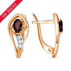 Серьги из серебра 925 пробы 33112991ДГр — Красная Пресня