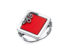 Кольцо из серебра 925 пробы 23317084Кр — Красная Пресня