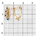 Серьги из серебра 925 пробы 33814183-1 — Красная Пресня