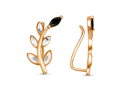 Серьги из серебра 925 пробы 33816615-5-1 — Красная Пресня