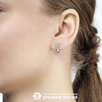 Серьги из серебра 925 пробы 33814956Пл2 — Красная Пресня