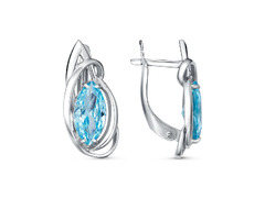 Серьги из серебра 925 пробы 33817806Д3 — Красная Пресня