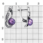 Серьги из серебра 925 пробы 33312864-21 — Красная Пресня