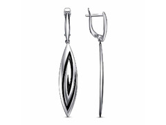 Серьги из серебра 925 пробы 33016012Пл — Красная Пресня