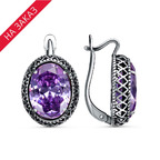 Серьги из серебра 925 пробы 3387612-6 — Красная Пресня