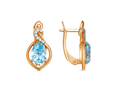 Серьги из серебра 925 пробы 33813225Д3 — Красная Пресня