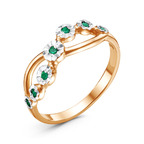 Кольцо из серебра 925 пробы 23814183-7 — Красная Пресня