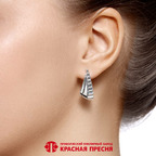 Серьги из серебра 925 пробы 33018052 — Красная Пресня