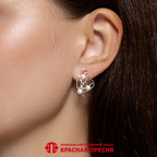 Серьги из серебра 925 пробы 33318108Д — Красная Пресня