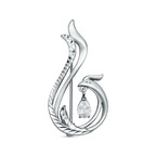 Брошь из серебра 925 пробы 13816634-5 — Красная Пресня