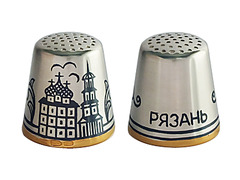 Наперсток «Рязань» — серебро 925 пробы