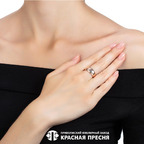 Кольцо из серебра 925 пробы 23814889 — Красная Пресня