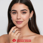 Серьги из серебра 925 пробы 33817584 — Красная Пресня
